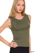 SEAMLESS ROUND NECK TANK
